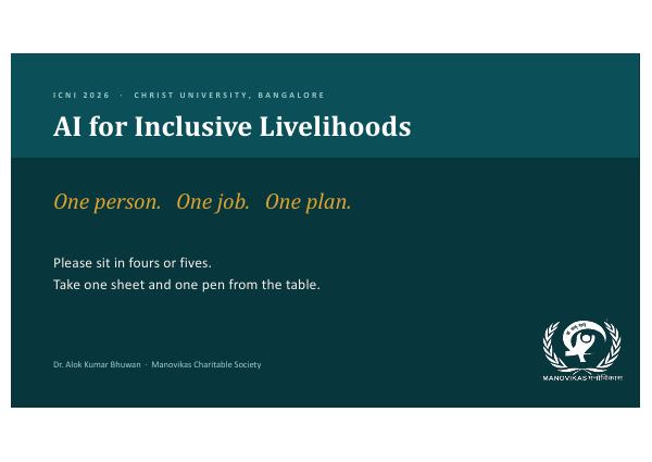 Cover of ICNI2026 Workshop Slides