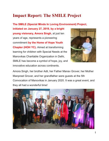 Cover of SMILE-Impact-Assessment-2024